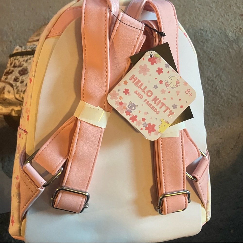 LOUNGEFLY MINI BACKPACK NEW W TAGS LOT (2) HARRY POTTER HELLO KITTY BLOSSOM - Picture 6 of 6